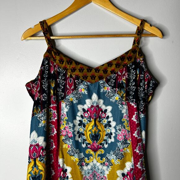 Anthropologie Zadie Velvet Slip Babydoll Dress Women's Large Festival Artsy Boho - Picture 6 of 12